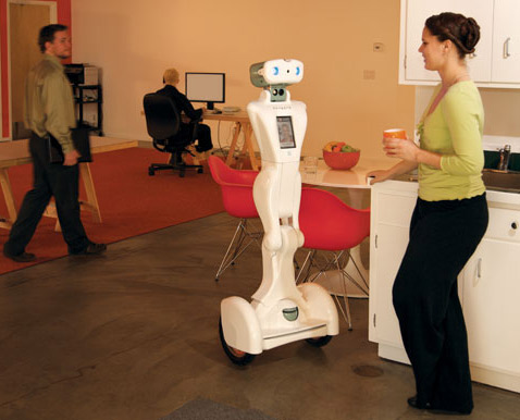QA     . -,       question/answer: /.  ,      .    .   ""    Telepresence Robot ( Anybots).