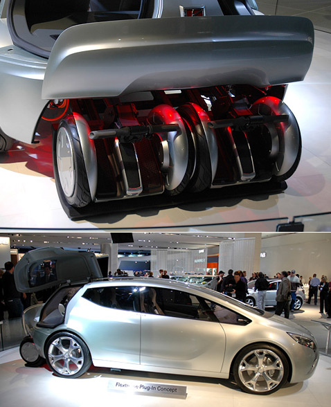  ,  P.U.M.A.      General Motors  Segway.     2008      (NAIAS).     Saturn Flextreme Plug-in Concept,    ""   (   ohgizmo.com).