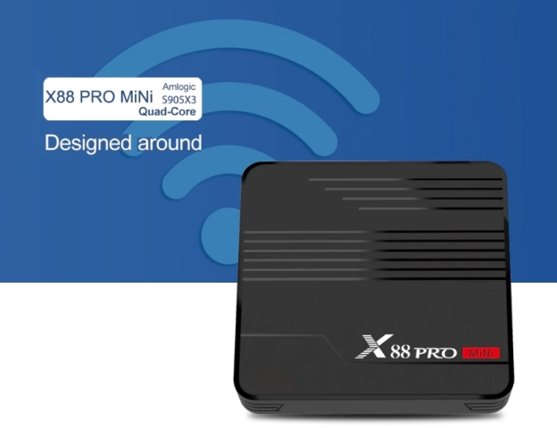 Новая ТВ-приставка X88 PRO MINI с Amlogic S905X3 и Android 9,0 - приставка для тв с wifi