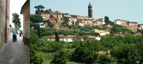 Печчиоли лежит в сельской местности среди холмов Тосканы. Этот тихий городок итальянцы выбрали в качестве полигона для своего передового проекта (фотографии DustBot, Fulvio Paolocci/GlobalPost).