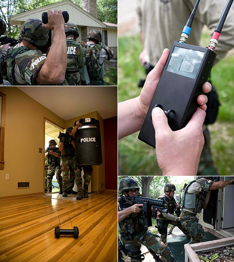 Recon Scout    ,   ,    , .     ,       .        .     ,    ,     .              Taser ( ReconRobotics).