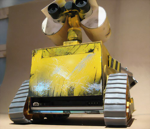 Сделаем WALL-E робота из ДВД привода