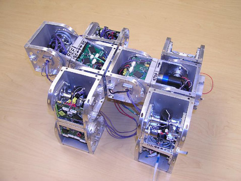 И четвероногий вариант (фото Polymorphic Robotics Laboratory).