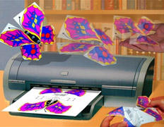 Роботы из принтера оживают после высыхания краски