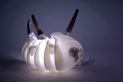 Симпатичный прототипчик OLE, сворачивающийся в клубок (фото с сайта research-in-germany.de).