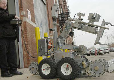 Робот-патрульный Frank стоимостью $135 тыс