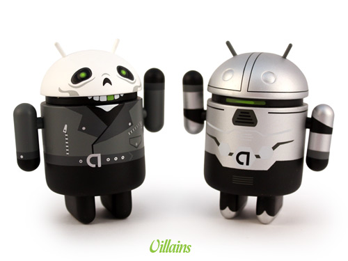 052 Коллекция android мини роботов