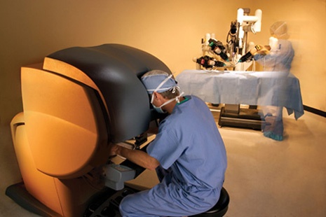 хирургические операции, проводимые при помощи робота