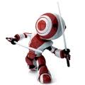 красный с мечом - Роботы Ниндзя