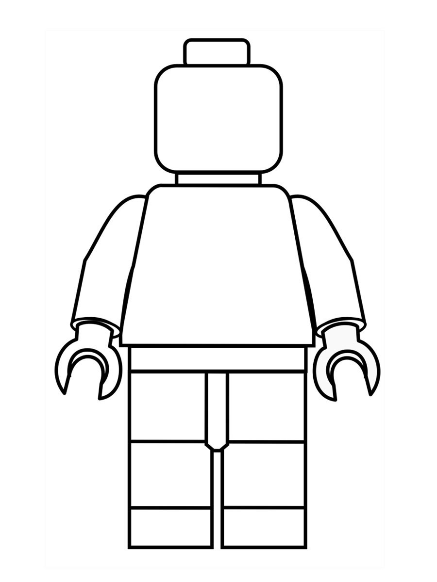 Draw lego minifigures