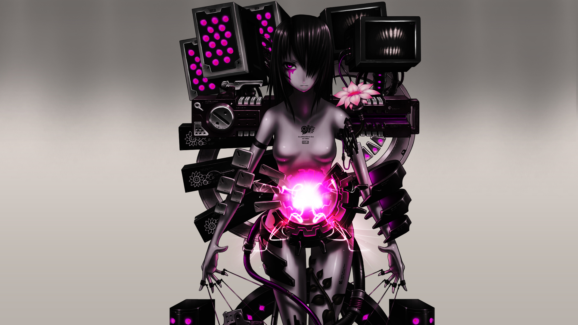 Cyberpunk robot girl фото 65