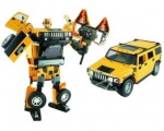 робот с машиной желтой - Роботы Ниндзя