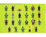 на зеленом фоне - Роботы Ниндзя