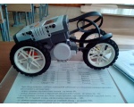 Дети конструируют машину на больших колёсах 24 - всё о LEGO NXT