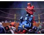 red vs. blue - Left huck !