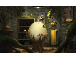 Огромное яйцо и робот - FunART