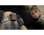 робот с девочкой - Девочка и робот