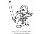 чёрно-белые ninja go 50 - Раскраски лего ниндзя го