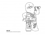ч/б lego ninjago 29 - Раскраски лего ниндзя го