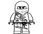 ч/б lego ninjago 16 - Раскраски лего ниндзя го