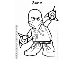 чёрно-белые ninja go 48 - Раскраски лего ниндзя го