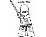 чёрно-белые ninja go 38 - Раскраски лего ниндзя го