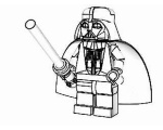 Дарт Вейдер и другие 11 - Раскраски лего Звёздные войны