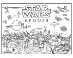 Star Wars общая картинка 35 - Раскраски лего Звёздные войны