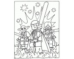 Раскраски для мальчиков 4 - Раскраски лего Звёздные войны