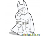 бэтмен раскраска 27 - Раскраска Лего монстры и супер герои