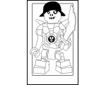 пираты 8 - Раскраска Лего монстры и супер герои