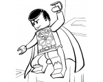 супермэн 30 - Раскраска Лего монстры и супер герои
