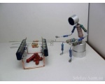 Микророботы из электроники - жарит шашлыки 16 - просто 3D