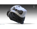 Трёхмерный шлем воина света 346 - Робоарт