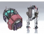 Управляемый бот-дроид и капсула 123 - Робоарт