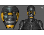 3Д лицевая маска и плечевые суставы киборгов 41 - Робоарт