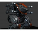 3D-рисунки бота - боевого дроида 18 - Робоарт