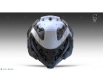Трёхмерный шлем воина света 345 - Робоарт