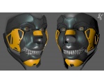 3Д лицевая маска и плечевые суставы киборгов 45 - Робоарт