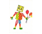 Робот-клоун, 3Б класс - Рисуют дети