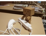 Данбо играет на Wii - Робот DANBO из бумаги