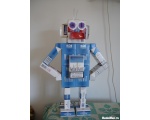 самодельный робот - робот из пачек сигарет