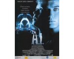 "Искучтвенный разум" синий фон - Постеры фильмов с роботами
