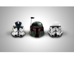 3 шлема - Звездные войны (Star Wars)