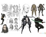 схема героев игры - Metal Gear Rising: Revengeance
