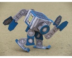 робот в танце - Робоигрушки из бумаги