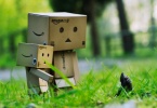 Картонная игрушка Робот Danbo