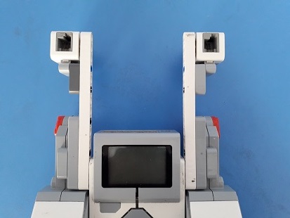крепление к блоку ev3 моторов