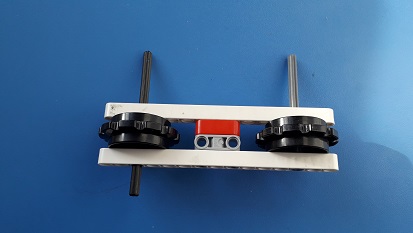 крепление шестеренок робота танка ev3