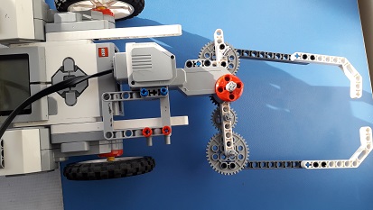 подсоединение манипулятора захват ev3